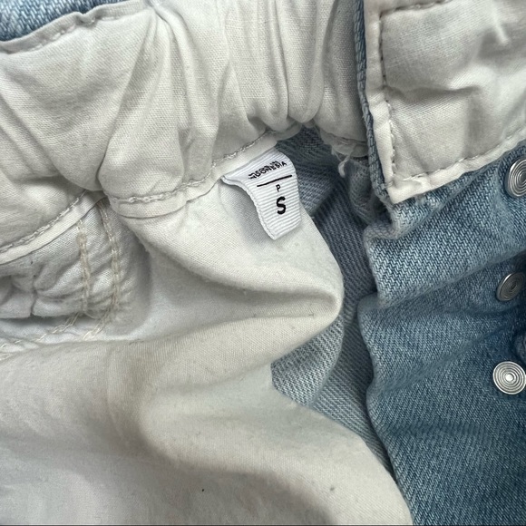 Loft • Paper Bag Denim Shorts - Picture 6 of 7